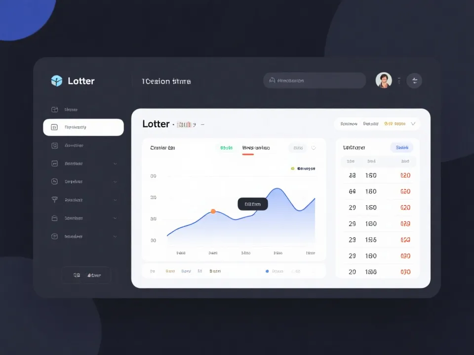 开奖记录数据仪表盘示意